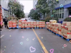 如意餛飩武漢分部為一線抗疫人員捐贈價值41萬余元的如意產(chǎn)品
