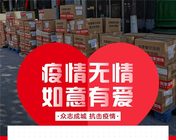 愛心馳援戰“疫”，如意與你同行