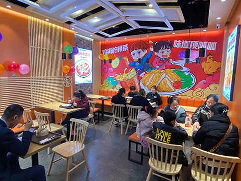 熱烈祝賀如意餛飩浙江湖州長興利時廣場店盛大開業！